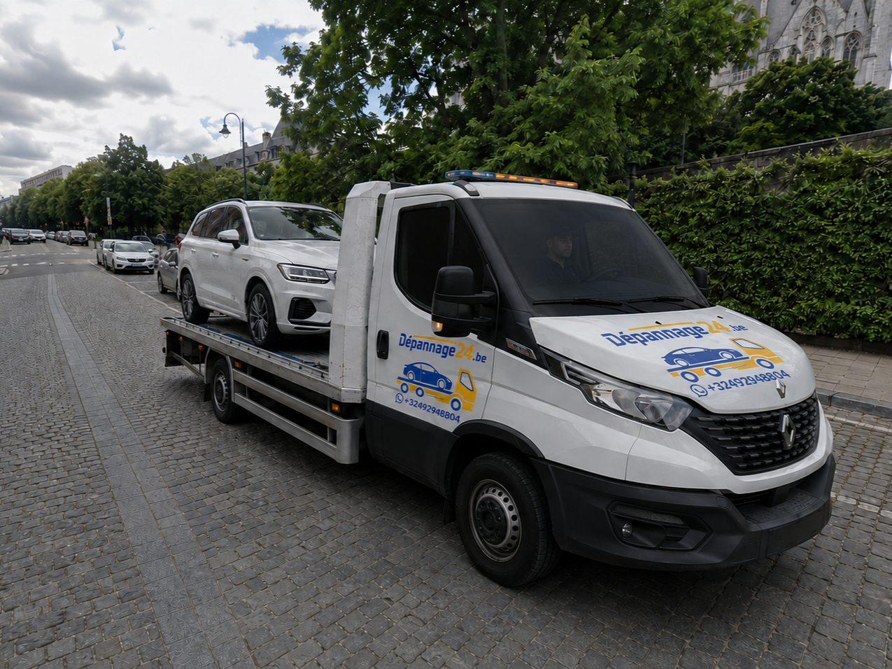 Dépanneuse voiture Ville de Bruxelles