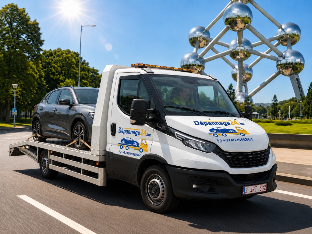 Dépannage automobile 24h/24 Bruxelles et Louvain