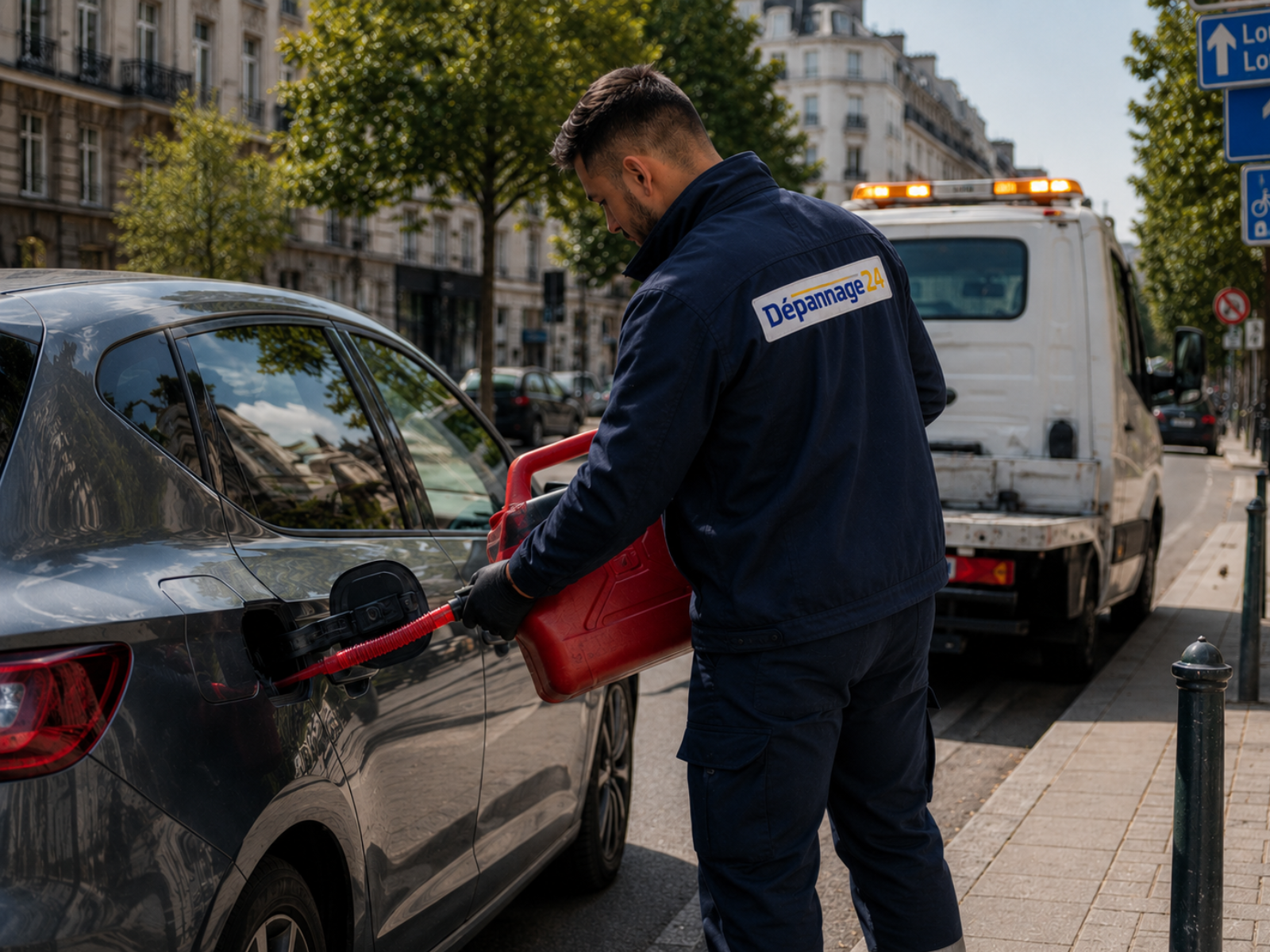 Livraison de carburant