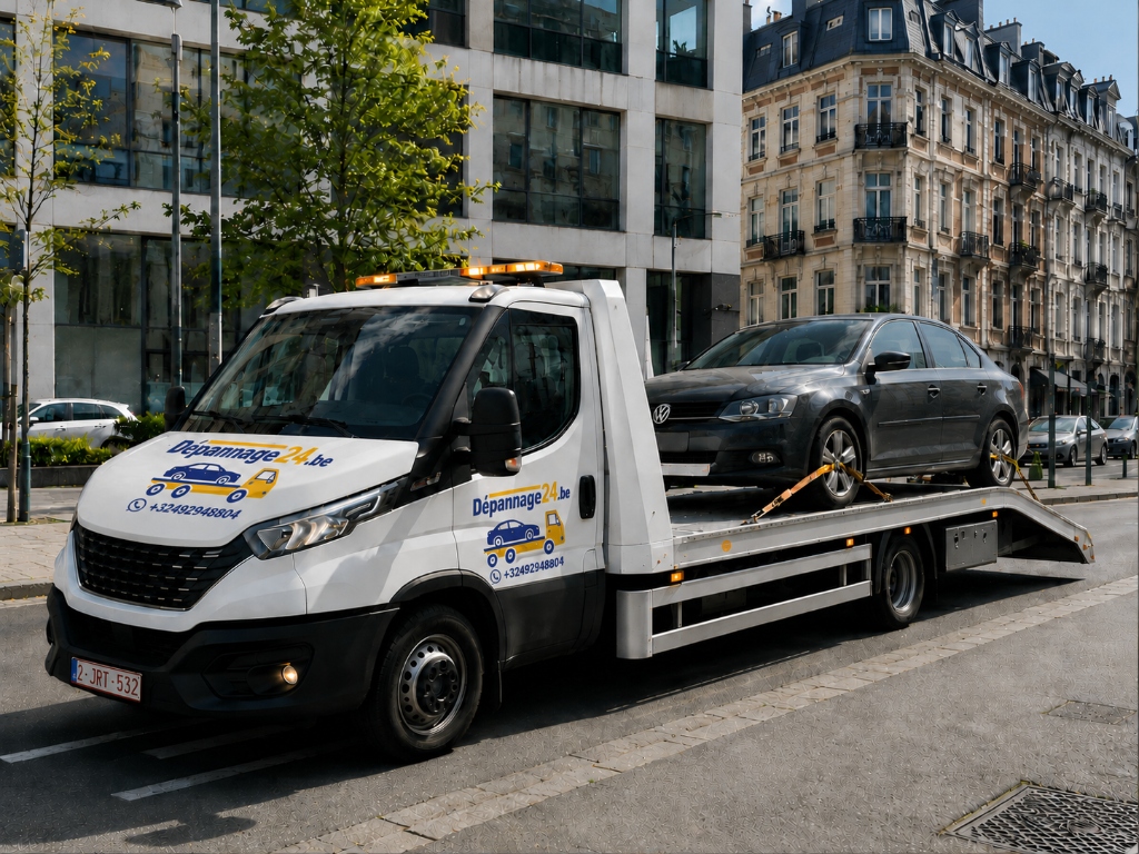 Remorquage de voiture
